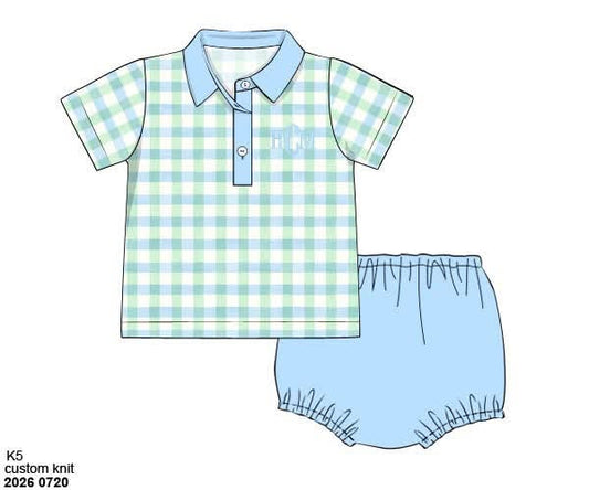 Special Pricing 2.0: Sweet Grace- Boys Knit Diaper Set