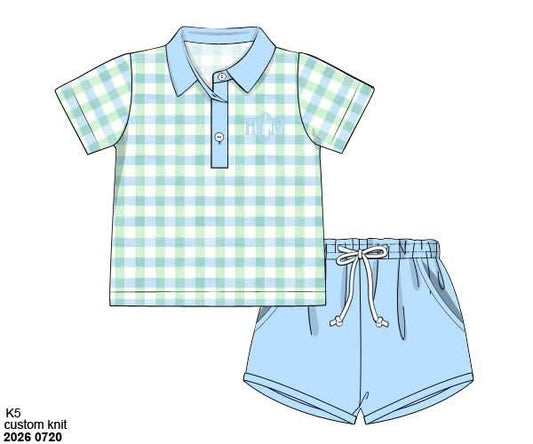 Special Pricing 2.0: Sweet Grace- Boys Knit Shortie Set