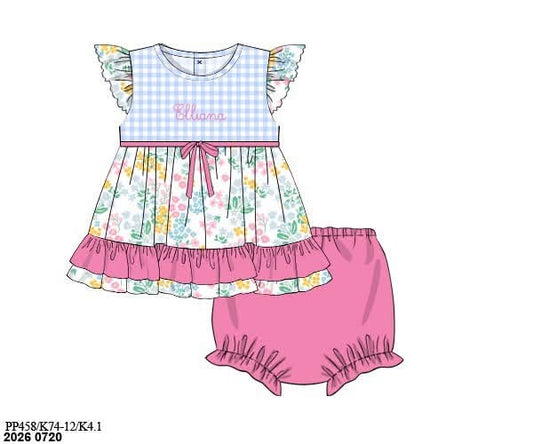 Special Pricing 2.0: Sweet Grace- Girls Knit Bloomer Set