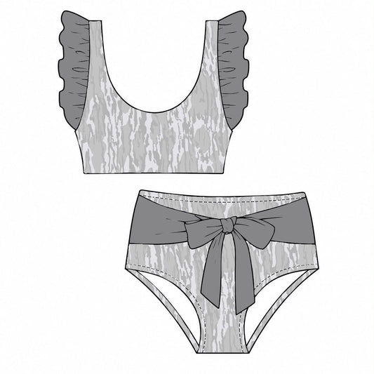Camo Craze Flash Presale: Swim- Mom/Mini 2pc Birch Swimsuit