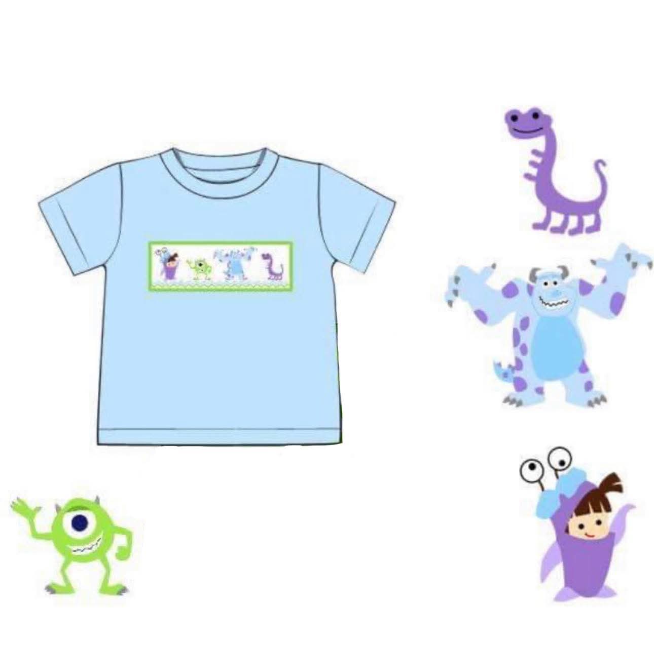 Pre Order 146: Characters- Boys 2319 Smocked Knit Shirt