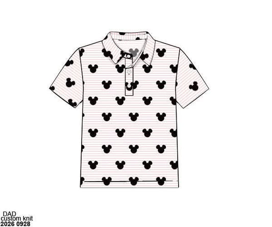 Pre Order 151: Athletic Sets & Polos- Boys Mouse Polo