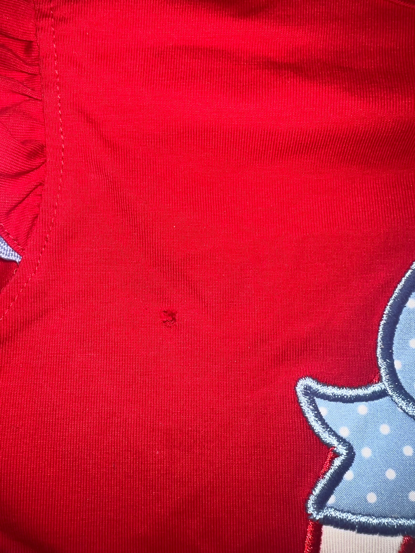 RTS: Applique Baseball-Girls Short Set "J"