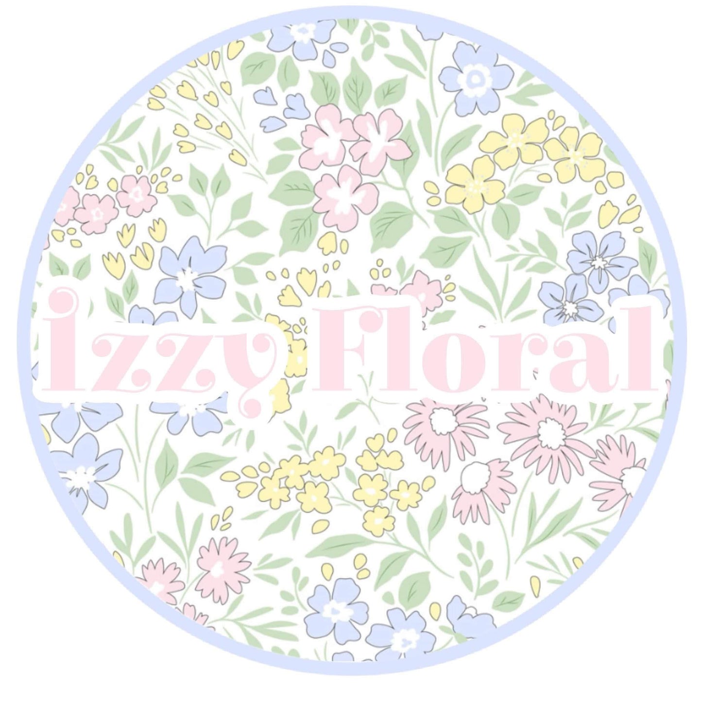 Pre Order 146: Girls Only-  Embroidered Izzy Floral Monogram Knit Shirt