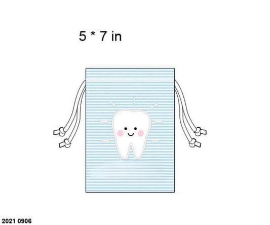 RTS: Fairy Pillows & Bags- Boys Striped Bag