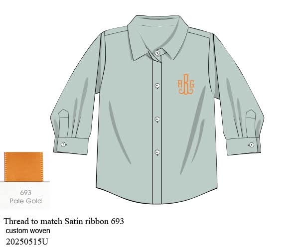 Pre Order 141: Fall Heirloom- Boys Woven Button Up