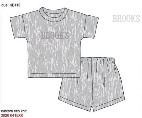 Camo Craze Flash Presale: Unisex Mom/Mini Oversized Tee Set- Birch