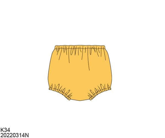RTS: Unisex Diaper Cover- Gold