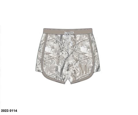 Camo Craze Flash Presale: Swim- Dad/Mini Woven Snow Shorties