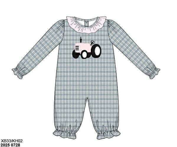 RTS: Feldspar Fields- Girls Woven Romper