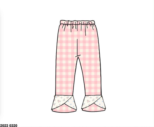 Honey 3: Homestead- Flower: Girls Floral Knit Leggings