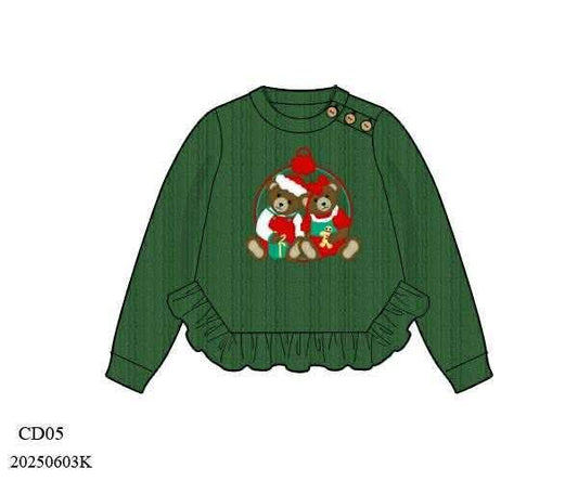 RTS: Christmas Sweaters-  Mom/Mini Teddy Bear Sweater