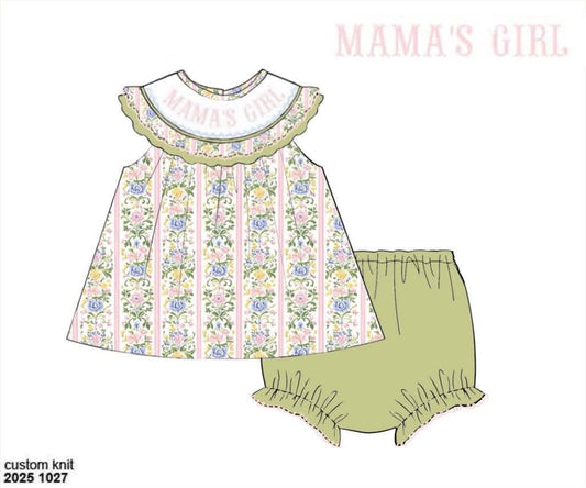 Pre Order 149: Mama’s Baby- Girls Bloomer Set