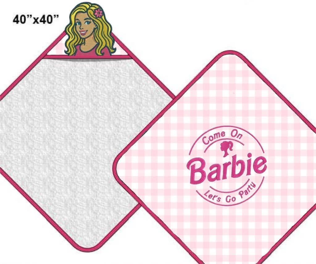 Pre Order 148: Hooded Towels- Let’s Go Party