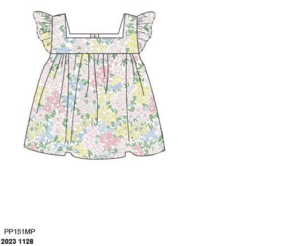 Pre Order 146: Girls Only- Kellie Floral Knit Shirt