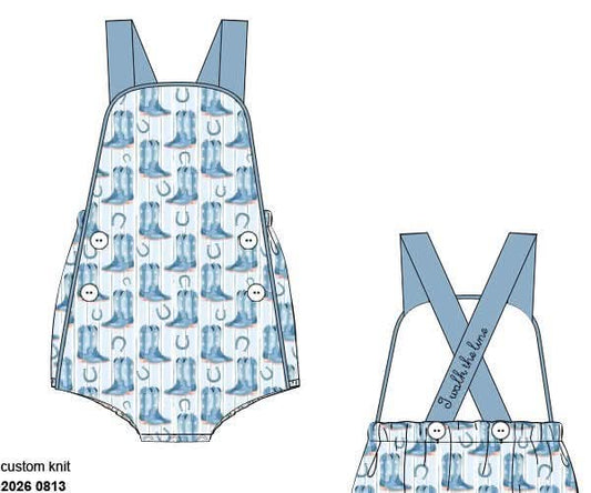 Special Pricing 2.0: Johnny & June- Boys Knit Sunsuit