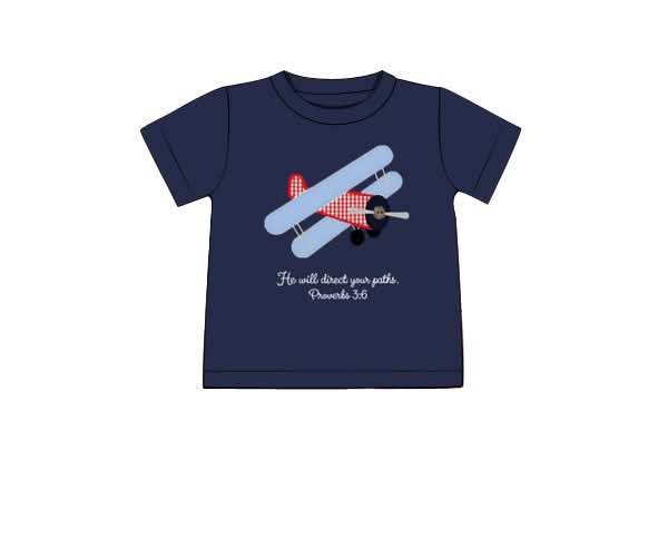 Pre Order 146: Church- Boys Proverbs 3:6 Knit Shirt