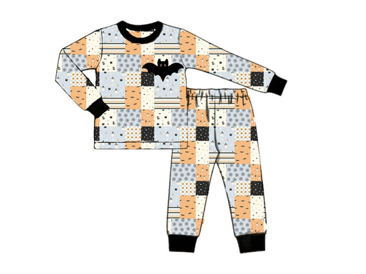 RTS: Halloween Lounge- Boys Patchwork 2pc Lounge