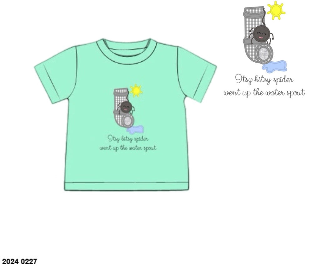 RTS: Book Shirts- Itsy Bitsy Boys Knit Shirt