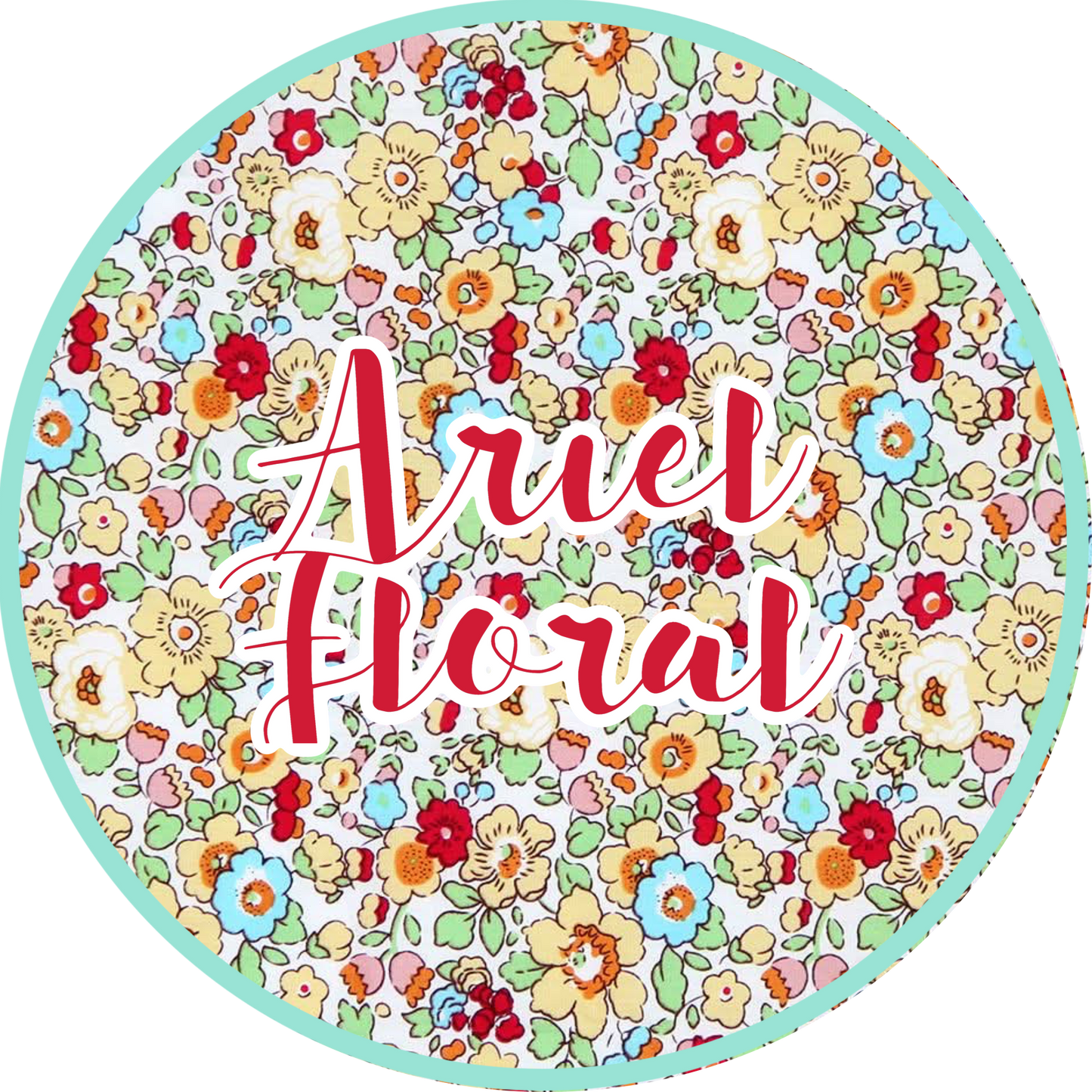 RTS: 3pc Knit Jacket Sets- Girls Ariel Floral (No Monogram)