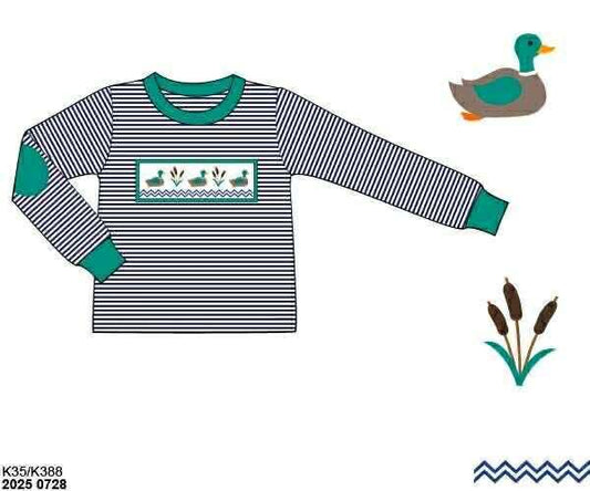 RTS: Quack Me Up- Boys Knit Shirt