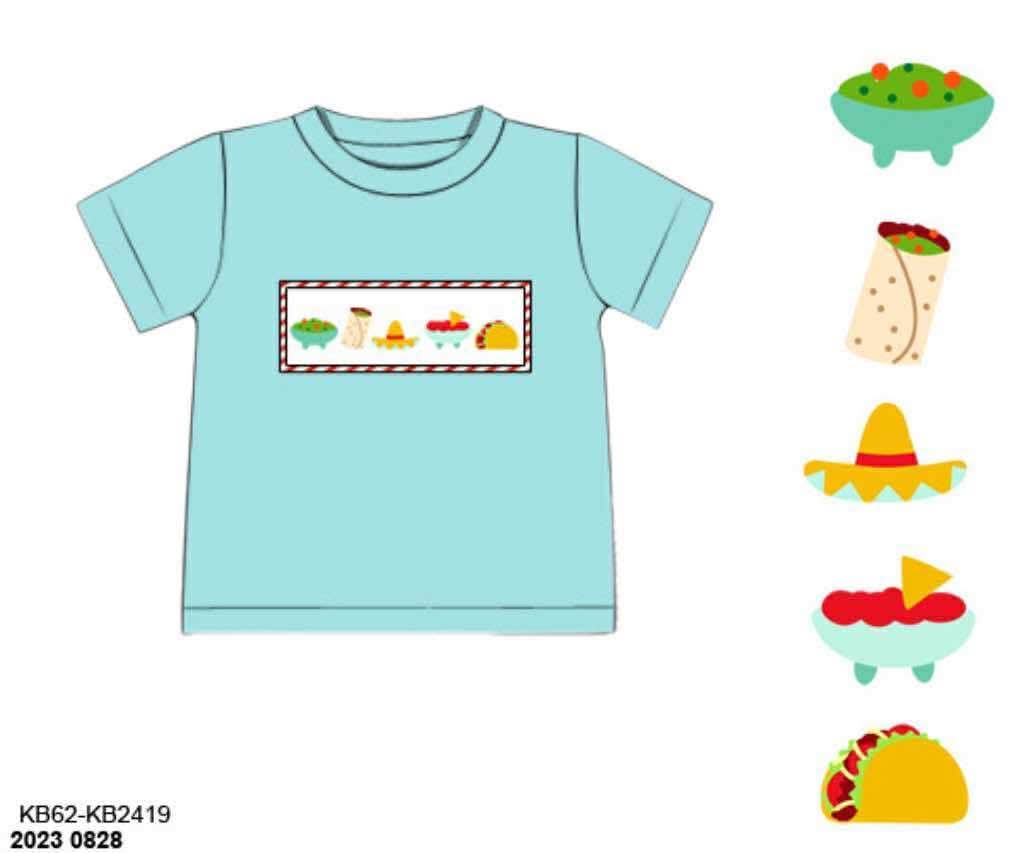 RTS: Miscellaneous Matches- Boys Smocked Fiesta Shirt