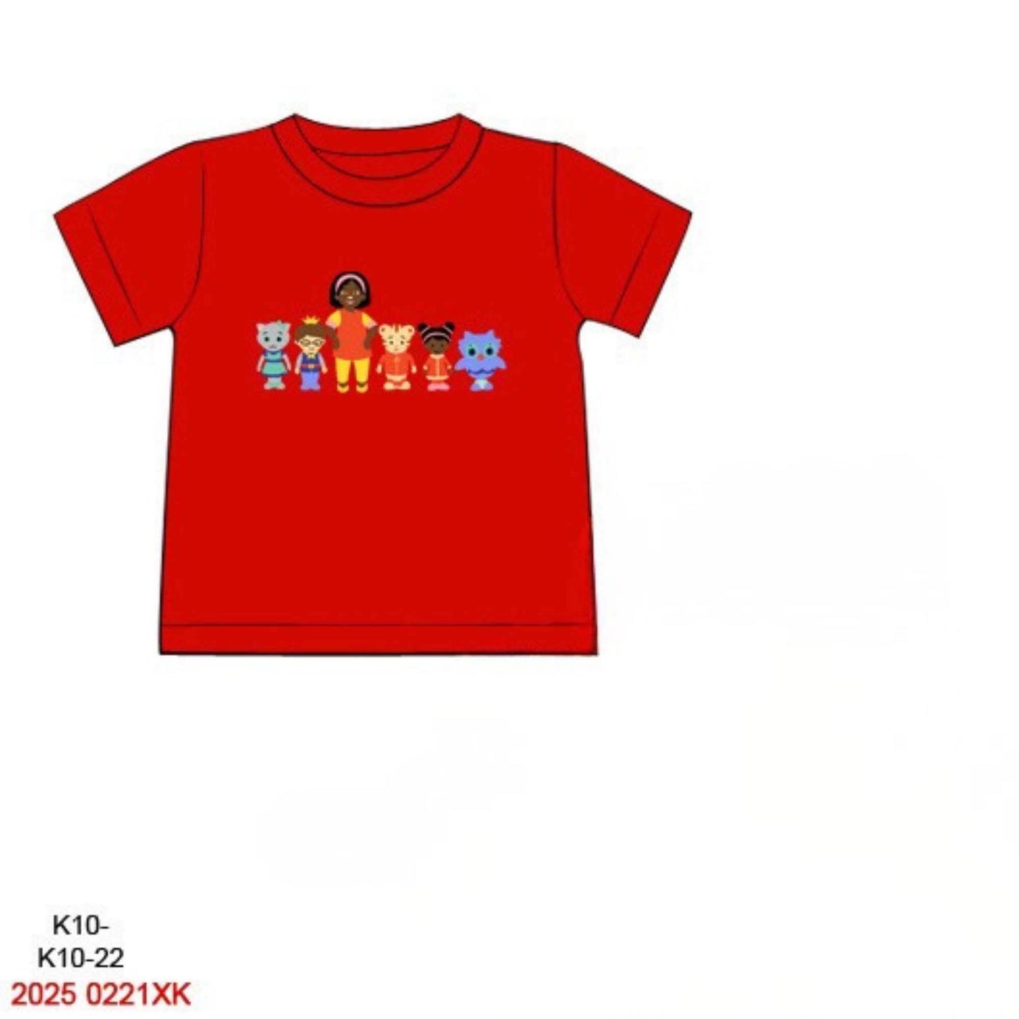Pre Order 146: Characters- Boys Ugga Mugga Embroidered Shirt