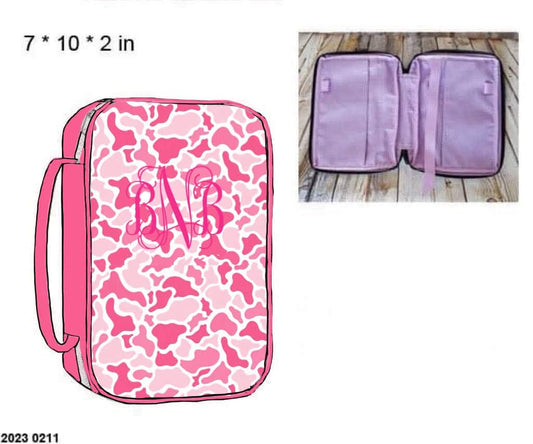 Camo Craze Flash Presale: Bible Covers- Pink