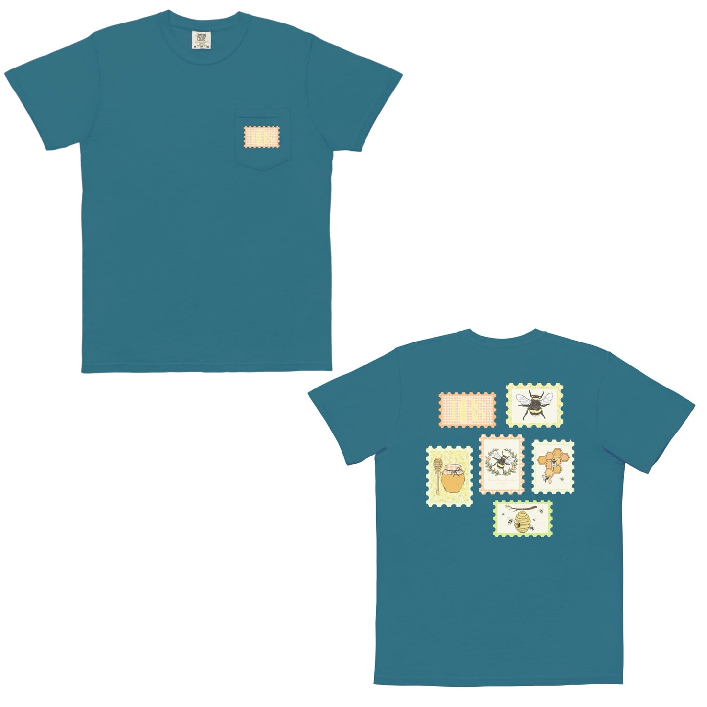 Exclusive BBS Graphic T-Shirt- Front/Back Stamp- Pocket