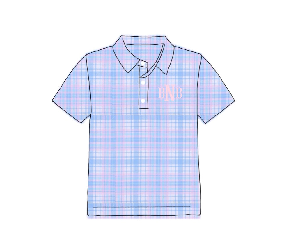 Pre Order 148: Bristol Family- Dad/Mini Knit Polo