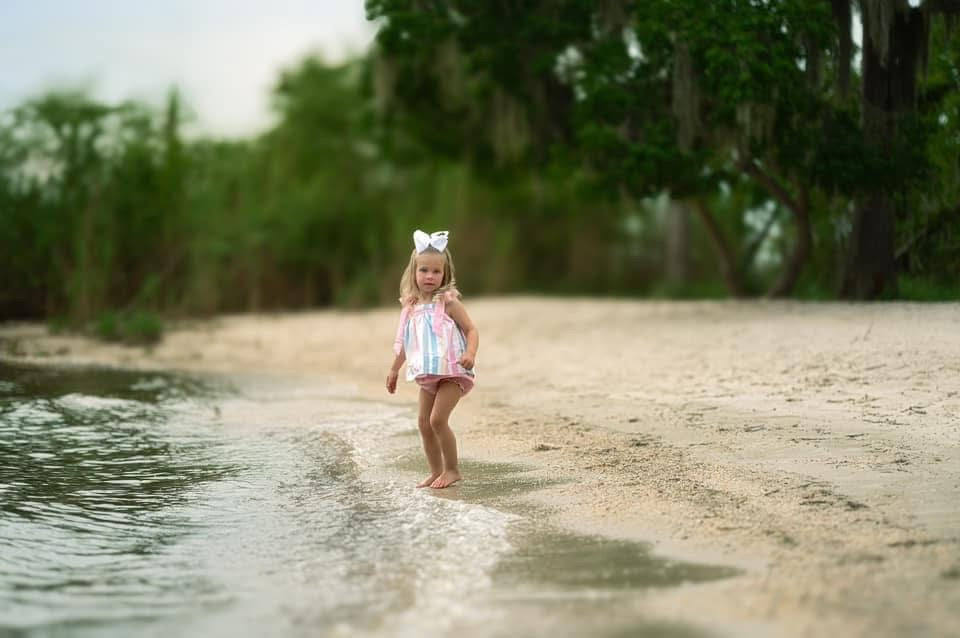 RTS: Jubilee Stripes- Girls Woven Bloomer Set