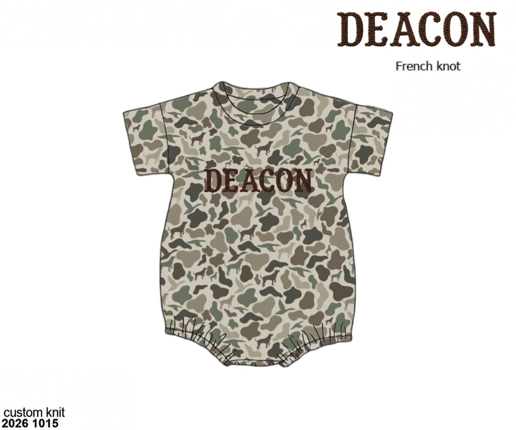 Camo Craze Flash Presale: Unisex Oversized French Knot Bubble- Hide & Seek