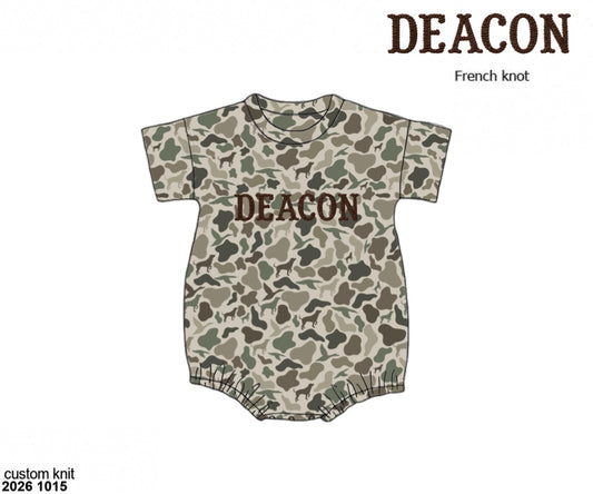 Camo Craze Flash Presale: Unisex Oversized French Knot Bubble- Hide & Seek