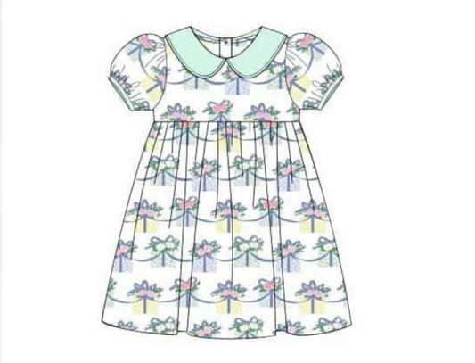 Customer Choice Pre Order 1: Girls Gift Woven Dress
