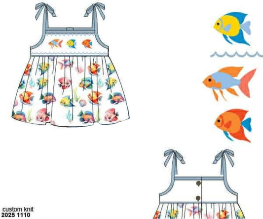 RTS: Critter Collection- Girls Finn's Fishies Shirt