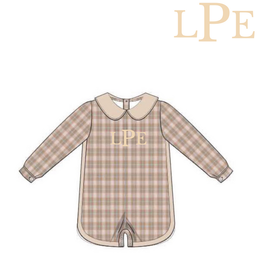 RTS: Anders Flannel- Boys Woven Shortall "LPE"