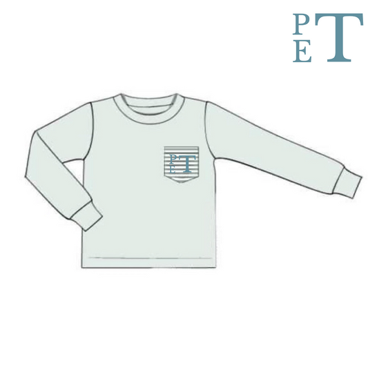 RTS: Boys Pocket Shirt "PTE"