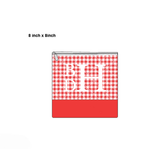 RTS: Honey Bag in Red Gingham "BHD"