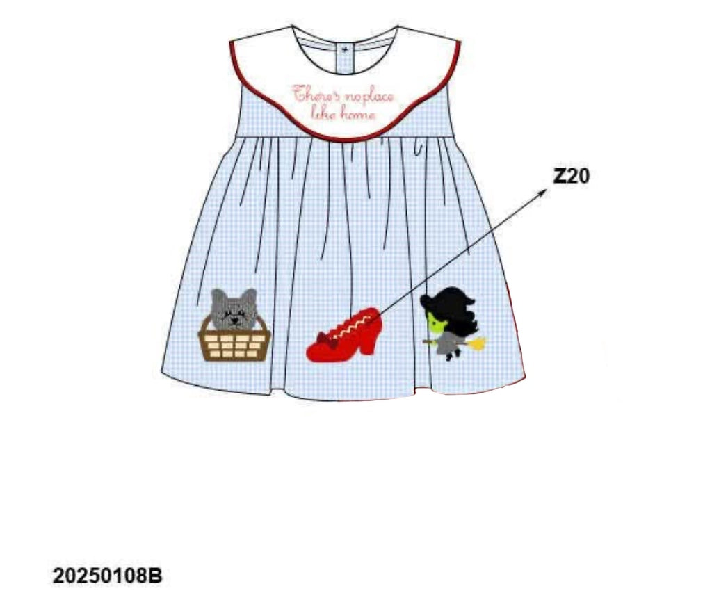RTS: Character Collection- Girls Red Slipper Woven Shirt