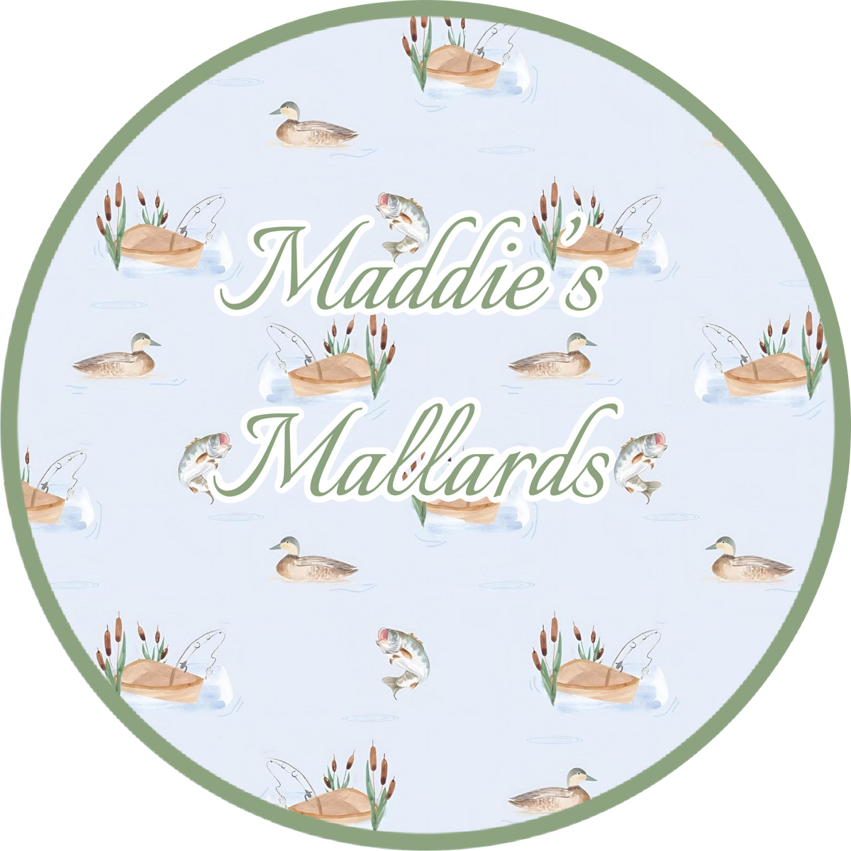 Pre Order 149: Maddie's Mallards- Boys Knit Polo