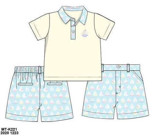 RTS: St. Augustine- Boys Structured Short Set