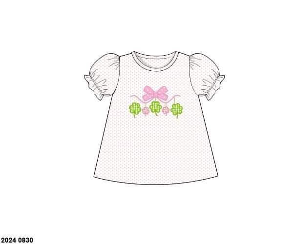 RTS: Pinch Proof- Girls Appliqué Shirt