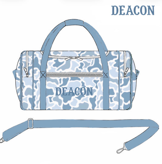 Camo Craze Flash Presale: Duffle Bags- Blue