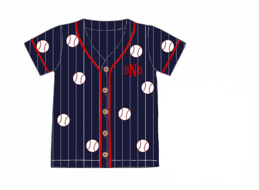 Special Pricing 2.0: Navy Baseball- Unisex Knit Jersey