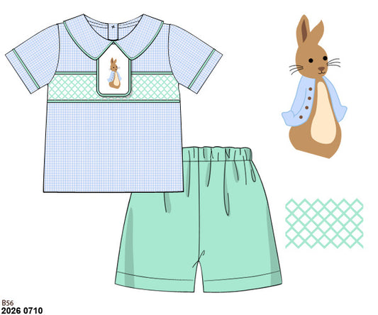 Special Pricing 2.0: Peter Rabbit- Boys Woven Short Set