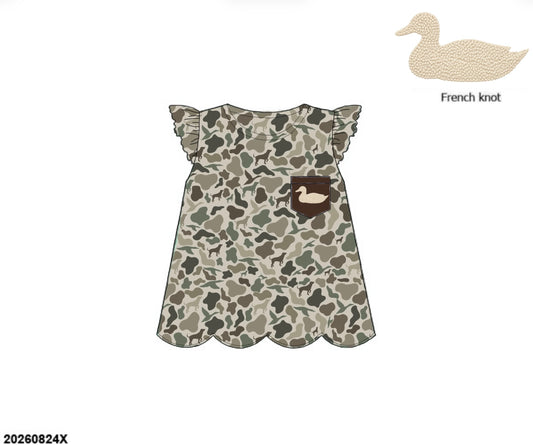 Camo Craze Flash Presale: Girls Knit Shirt- Hide & Seek