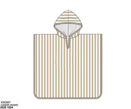 RTS: Caicos Stripe - Boys Hooded Towel