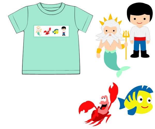 Pre Order 146: Characters- Boys Dinglehopper Smocked Knit Shirt