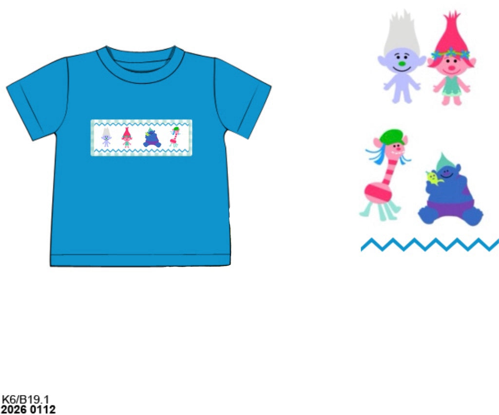 Throwback Pre Order: Glitter Sparkles- Boys Knit Shirt