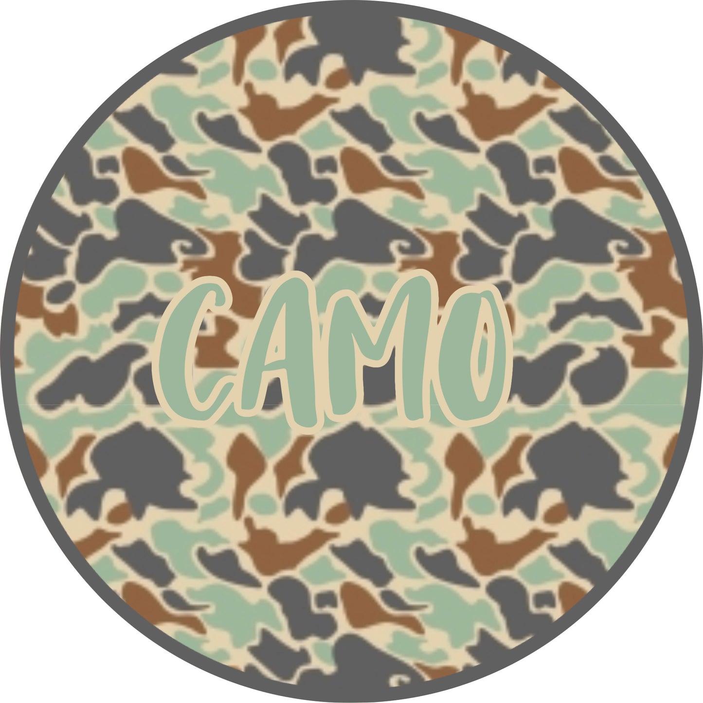 RTS: Camo Swim- Boys Orange Stripe Woven Swim Shorties